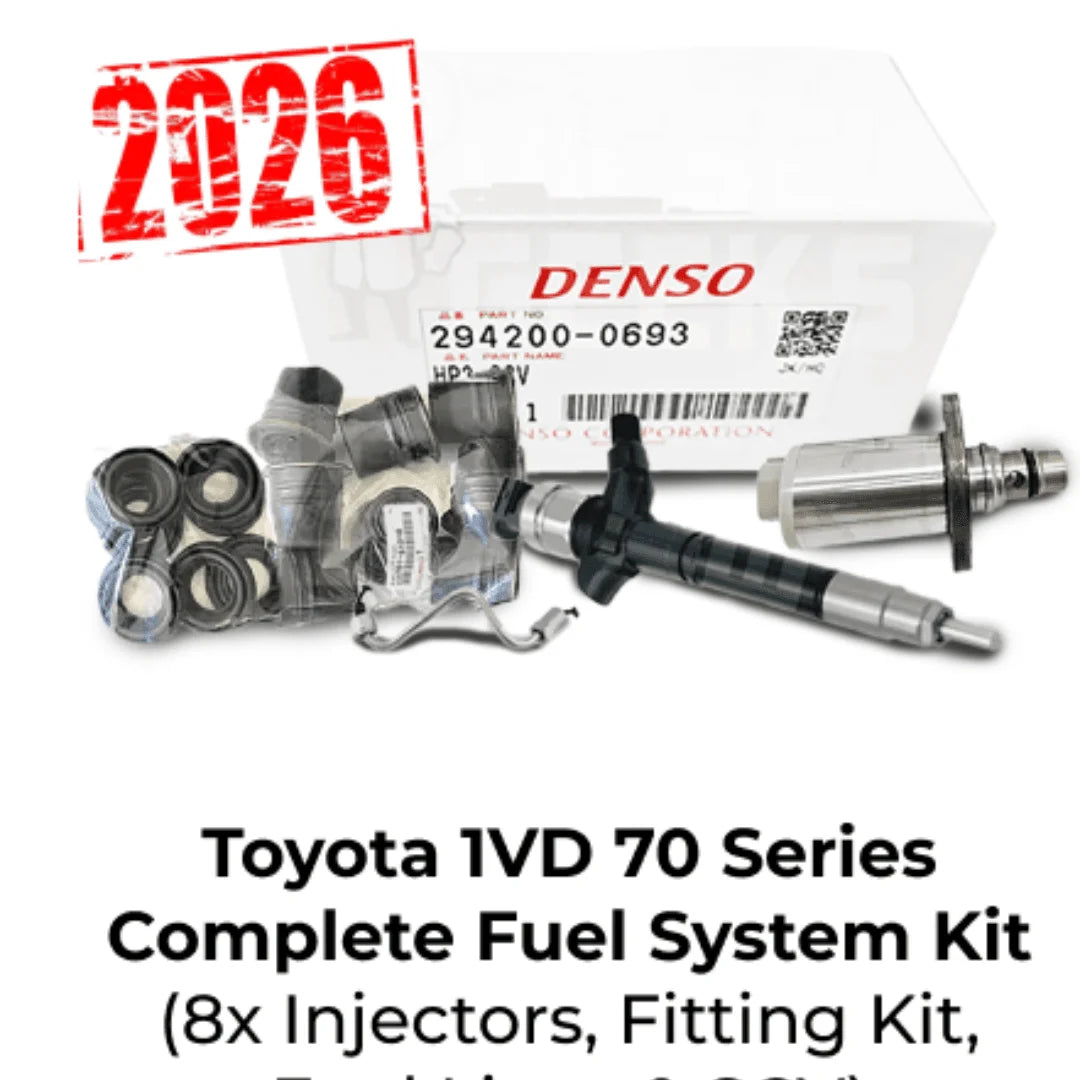 Pre-DPF Injectors and install kit to suit VDJ70 Series