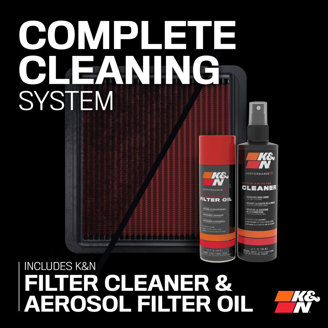 K&N Filter Cleaning Kit (For maintenance of Fatz Built & K&N Oiled Air Filters)